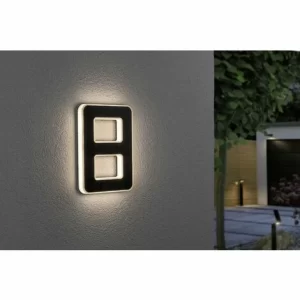 Paulmann 79849 Solar-Hausnummernleuchte 0.20 W Warmweiß Schwarz 11